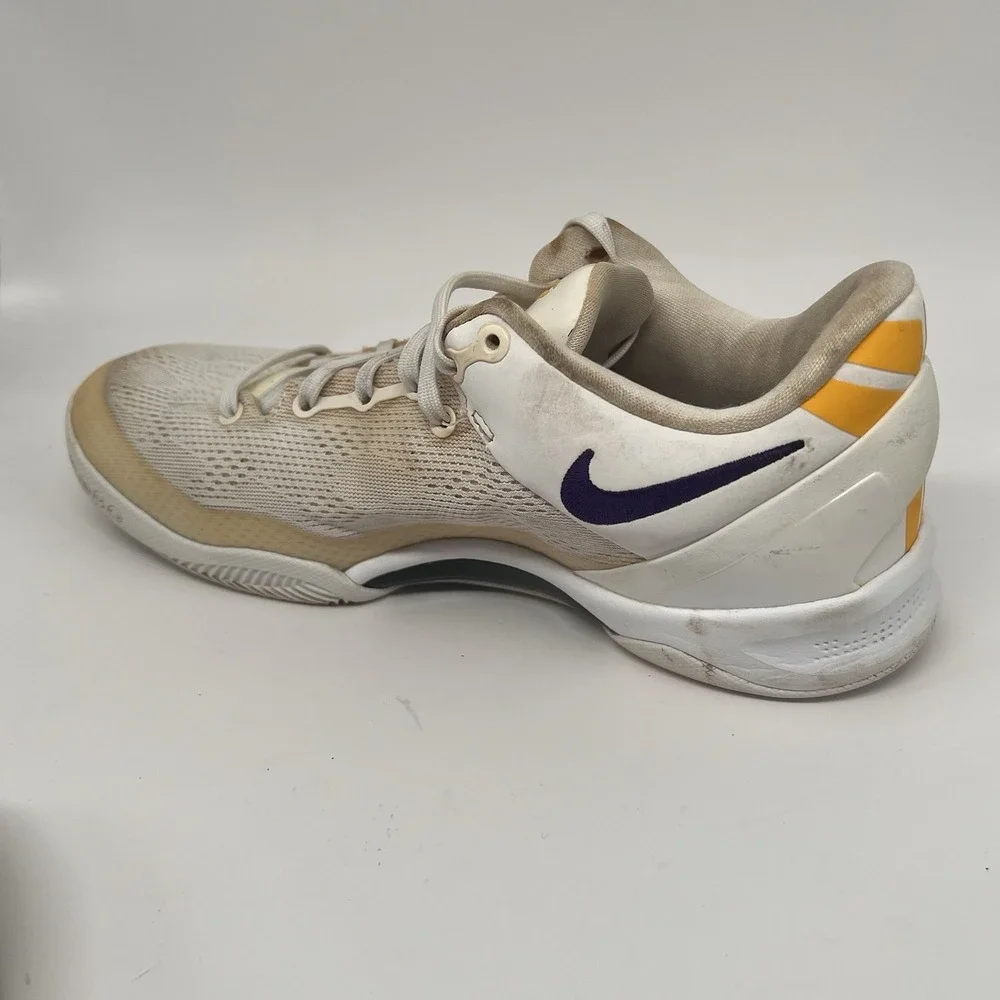 Nike Kobe 8 Protro Lakers Home Size 7 Men's Basketball Shoes Low Insoles Mamba